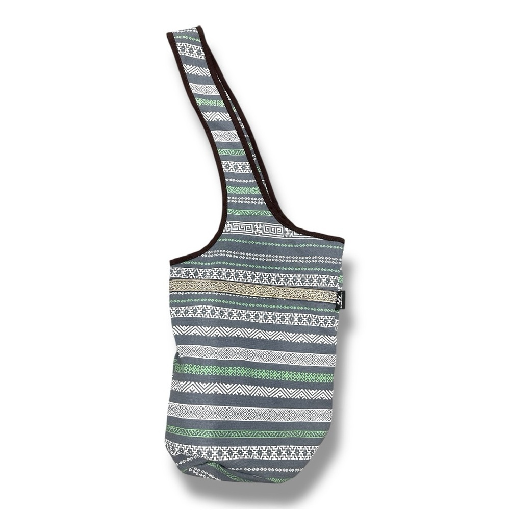 Ewedoos Multicolor Boho Patterned Yoga Bucket Bag Spring Sporty Casual EUC